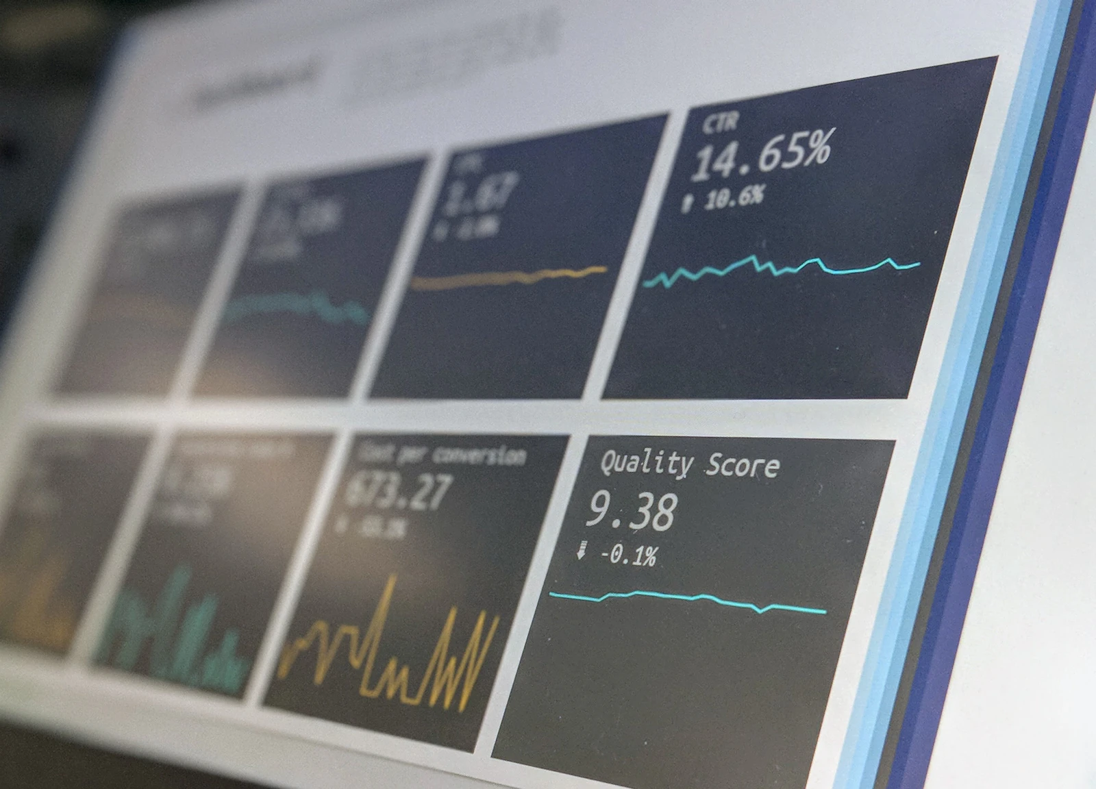 Web performance data and analytics